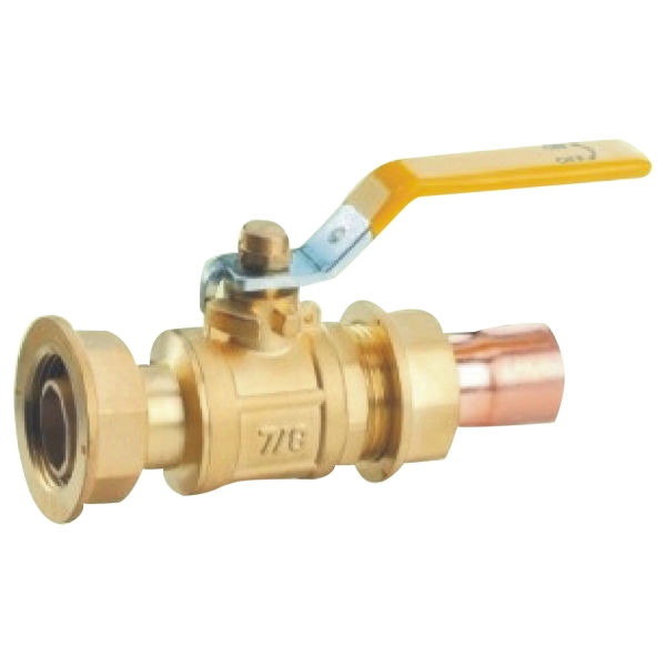 Válvula de gas de cobre de latón de alta calidad SKOV-1014